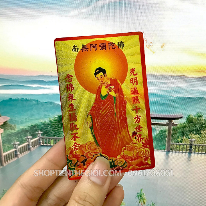 Thẻ Kim Bài Nam Mô A Di Đà Phật